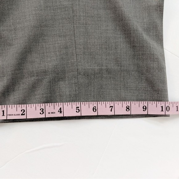 Zanella Dress Pants Womens Plus Size 16 Trouser Gray Stretch Pocket Straight - Picture 10 of 13